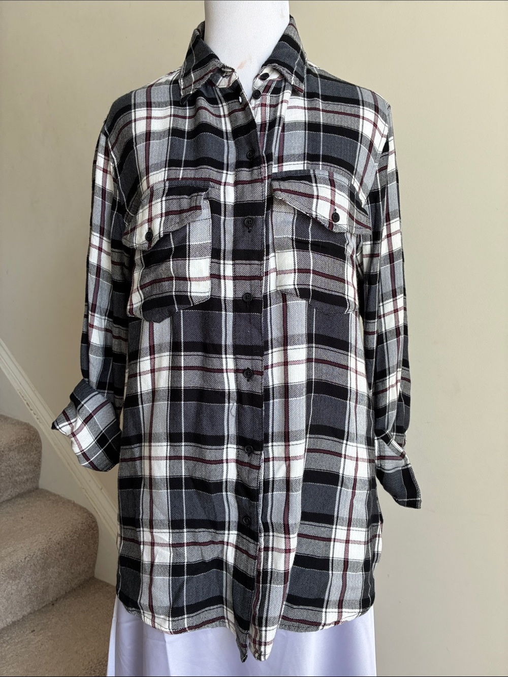 Cupcakes & Cashmere Check Shirt (F)